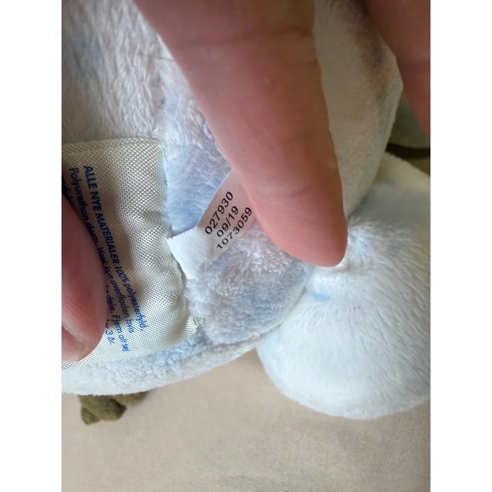 Build-A-Bear Disney Frozen Olaf Snowman Plush Toy White Blue Snowflake 027930